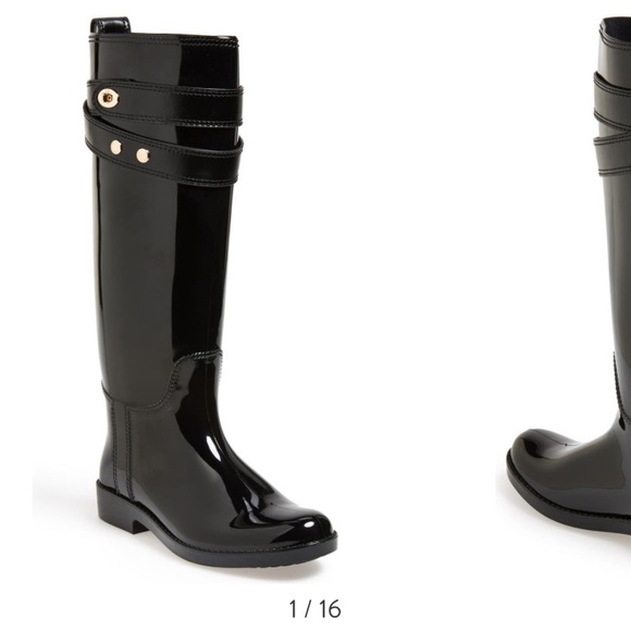 Coach Shoes - COACH rain boots - hardly worn!!